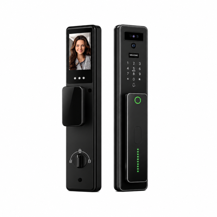 K8 – Serrure Connectée avec Reconnaissance Faciale & Vision Intelligente Description du produit